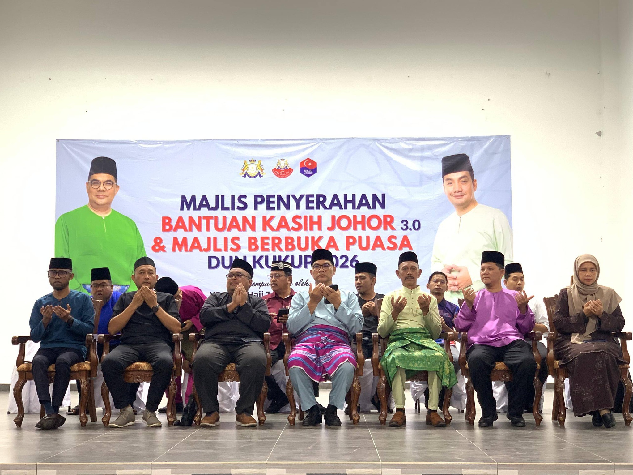 MAJLIS PENYERAHAN BANTUAN KASIH JOHOR FASA 3, DUN KUKUP