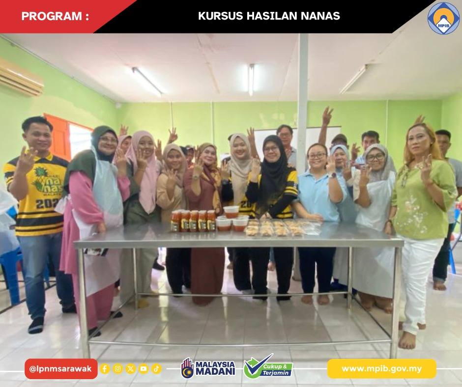 KURSUS HASILAN NANAS DI BETONG