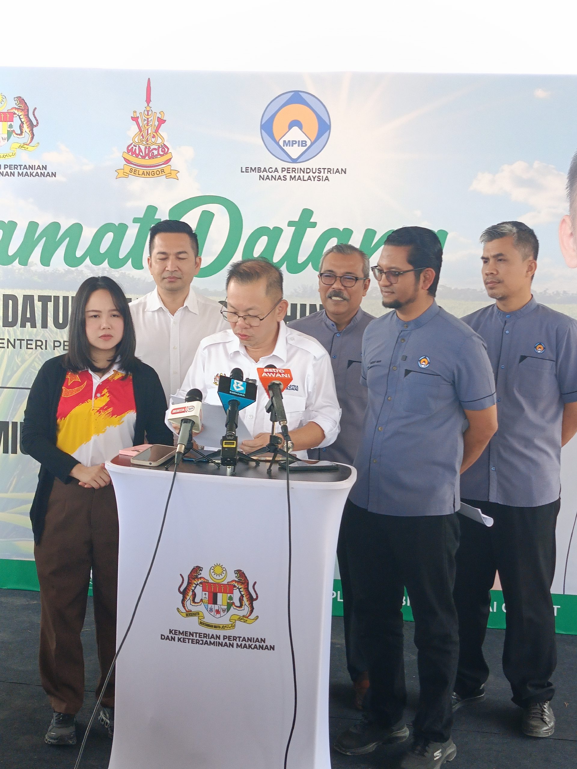PROGRAM LAWATAN KERJA RASMI YANG BERHORMAT TIMBALAN MENTERI, KEMENTERIAN PERTANIAN DAN KETERJAMINAN MAKANAN