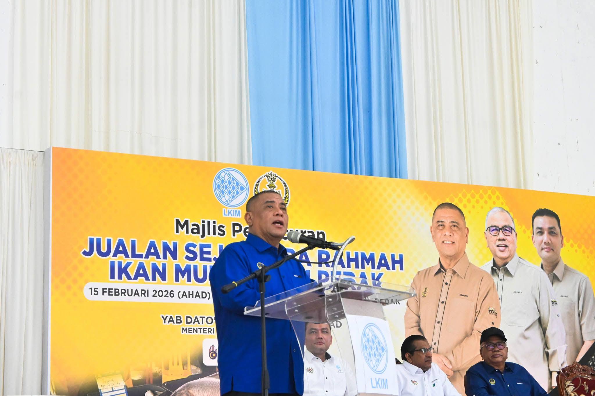 MAJLIS PELUNCURAN JUALAN SEJAHTERA RAHMAH IKAN MURAH LKIM