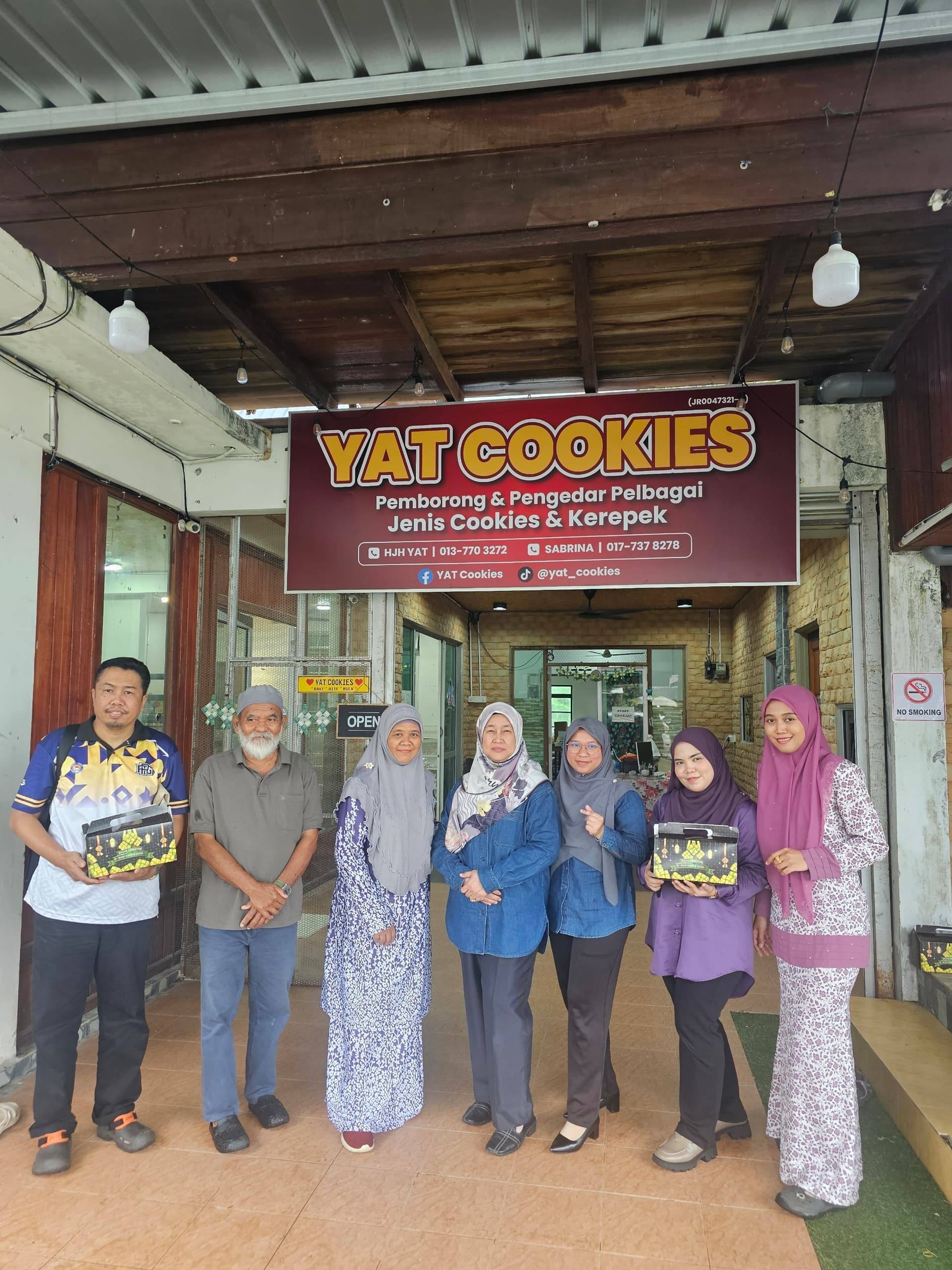 LAWATAN PEMANTAUAN USAHAWAN PENERIMA GERAN CHANGE UPGRADE PRODUCT (CUP)