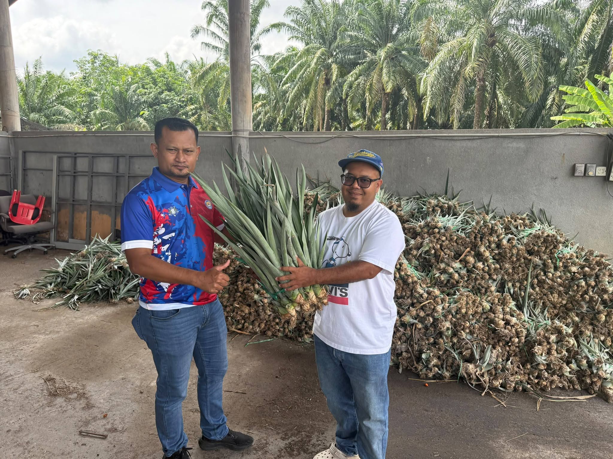 LAWATAN KERJA PENGARAH LPNM NEGERI JOHOR KE DAERAH TANGKAK