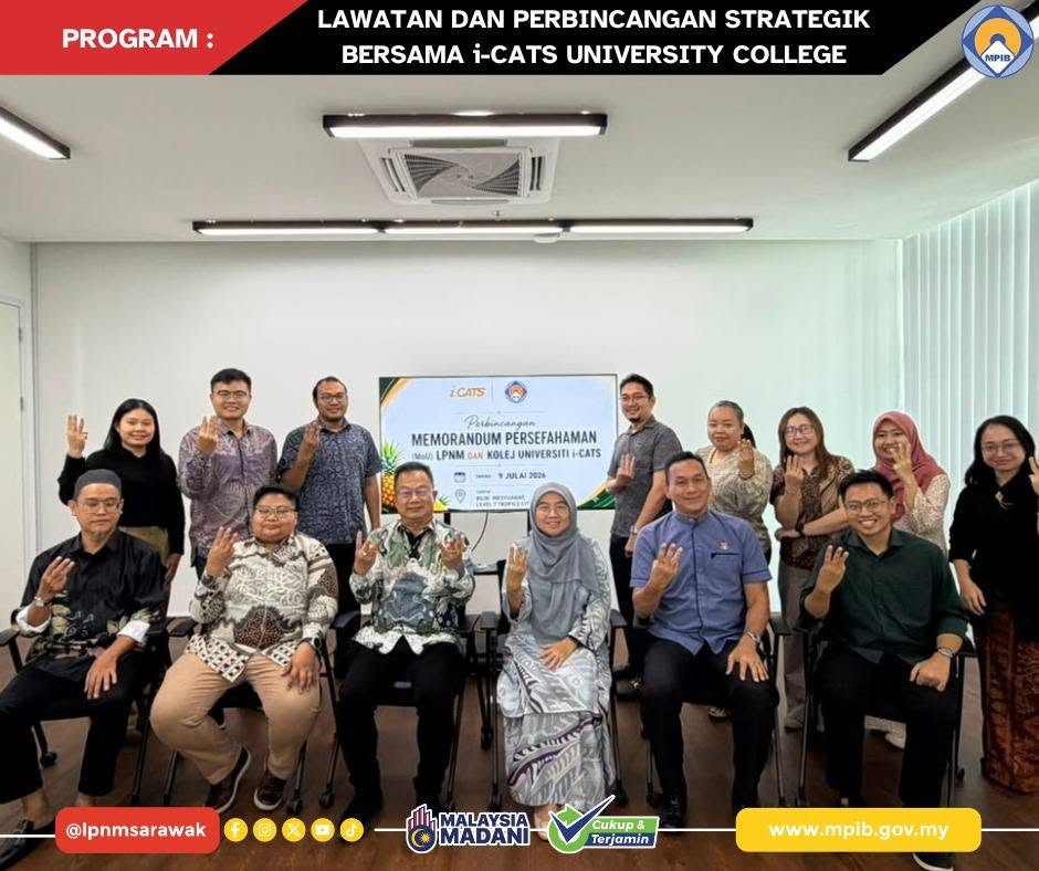 LAWATAN DAN PERBINCANGAN STARTEGIK BERSAMA RAKAN AGENSI