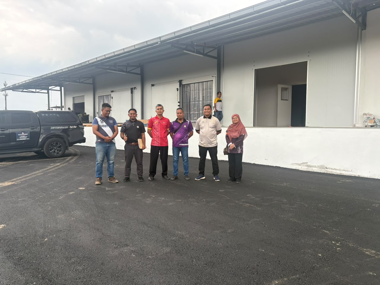 Sesi Lawatan Penilaian Perlaksanaan Kerja Pusat Pengumpulan, Pemprosesan dan Pembungkusan Nanas